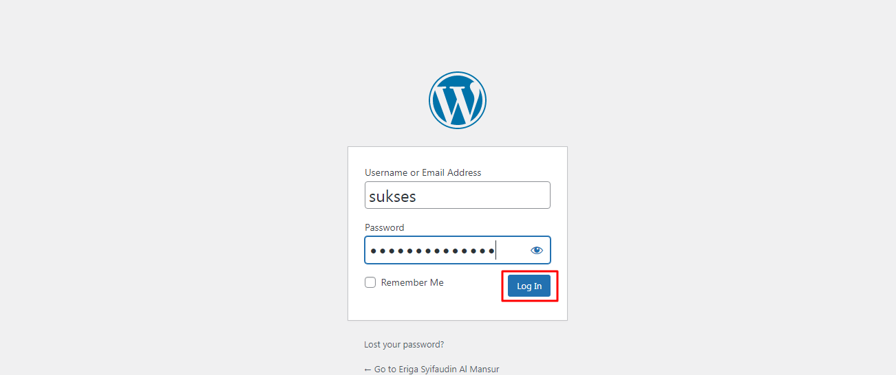 Cara Login WordPress [Tutorial Lengkap, Cepat, Dan Mudah]