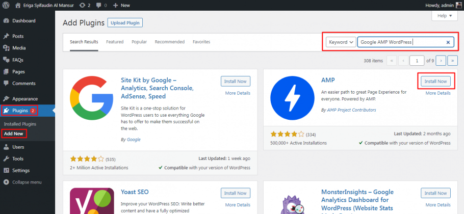 Apa Itu AMP & Cara Instalasi Plugin AMP Di WordPress