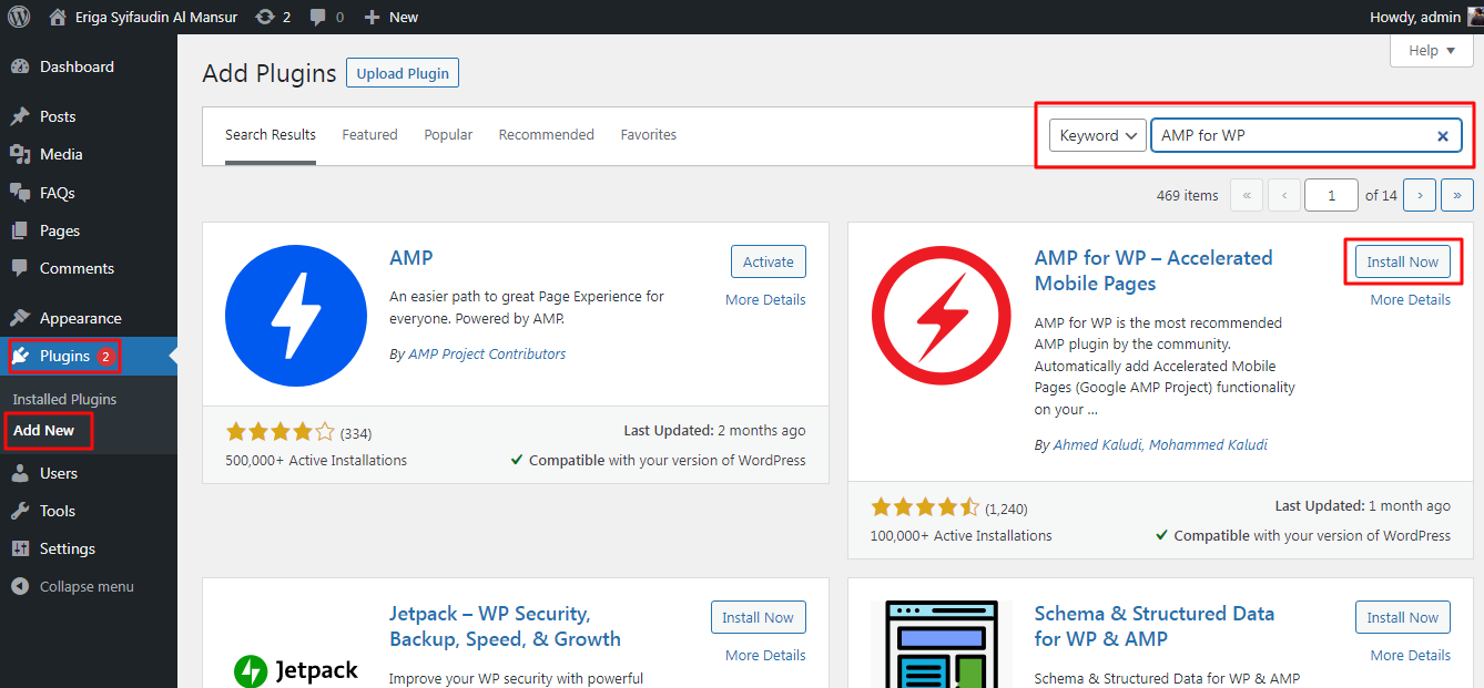 Apa Itu AMP & Cara Instalasi Plugin AMP Di WordPress